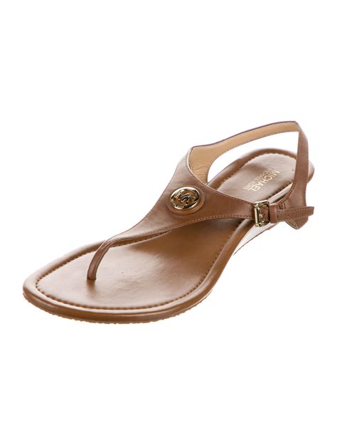 browns michael kors sandals|michael kors size 11 sandals.